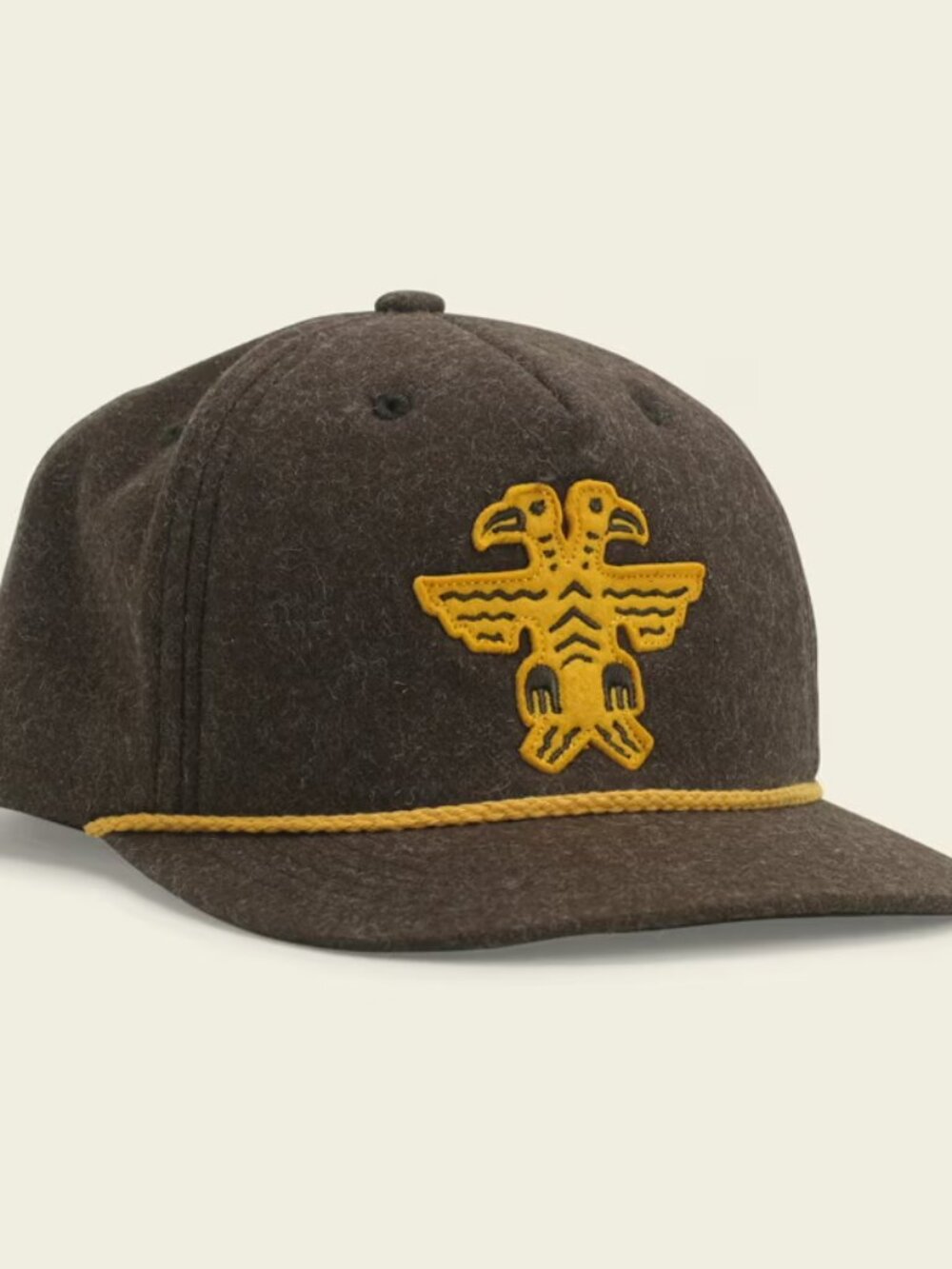 Howler Bros 2 Headed Bird Snapback - Brown